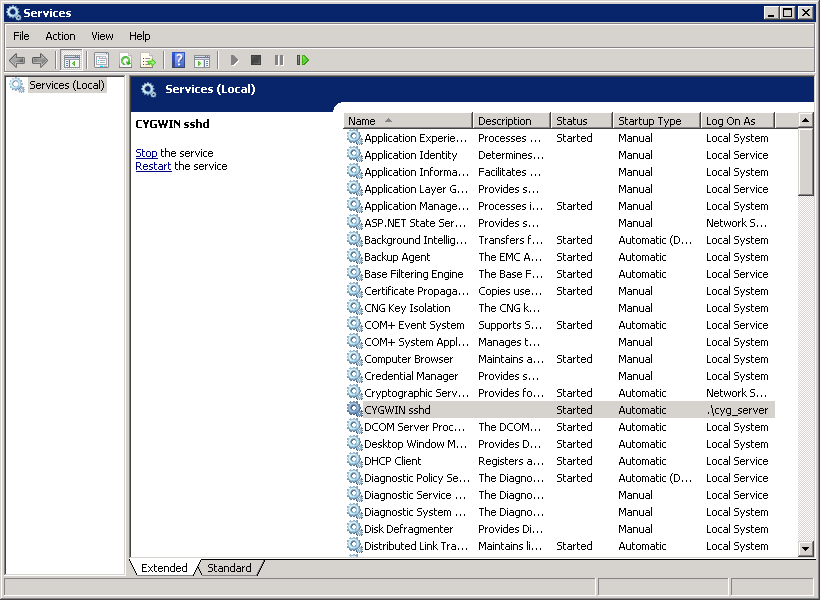 Agent 12c Deploy Cygwin 25