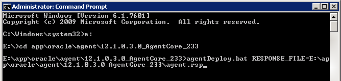 Agent 12c Deploy Windows 12