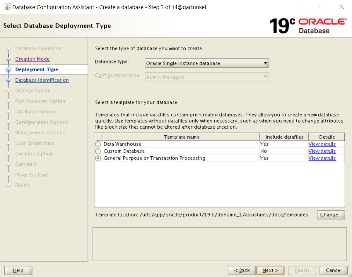 Database Templates